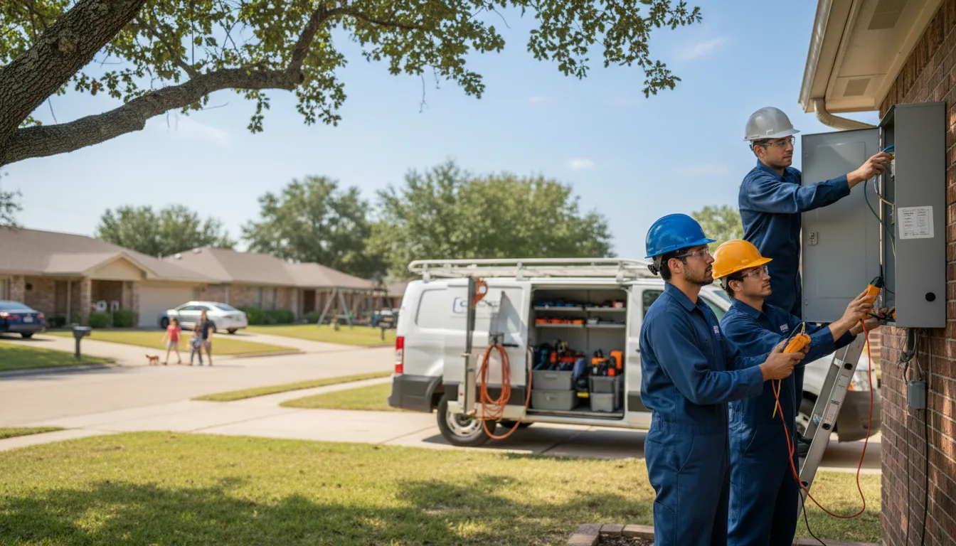 Certified electrician providing emergency electrical services in Cross River, NY